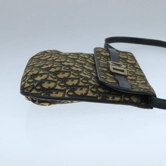 DIOR Trotter Canvas Shoulder Bag Navy - Picture 4 of 13